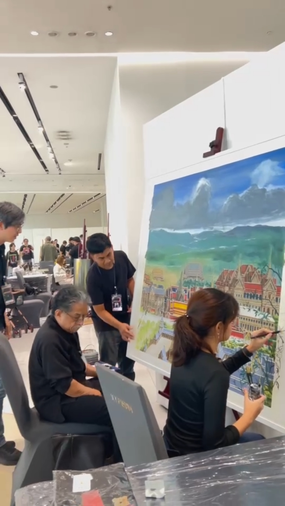 บรรยากาศการ workshop วันแรกในงาน ART DNA HUB